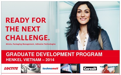 Quản trị viên tập sự 2014 – cánh cửa tương lai với Henkel Vietnam
