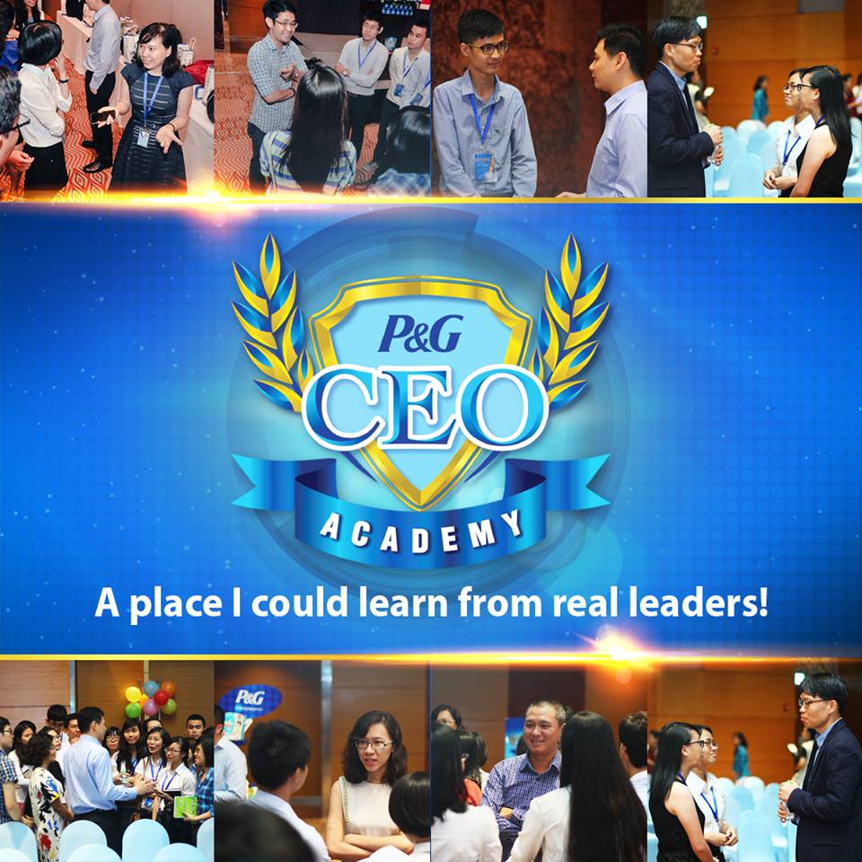 Đi tìm lãnh đạo tương lai cùng P&G CEO Academy 2015