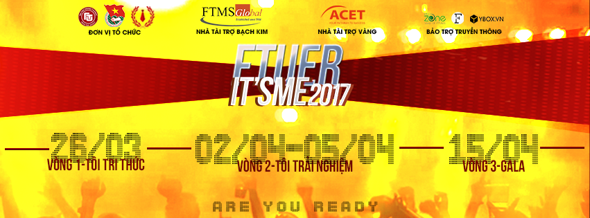 Thể lệ cuộc thi “Bản lĩnh Sinh viên Ngoại thương –  FTUer It’s me 2017”